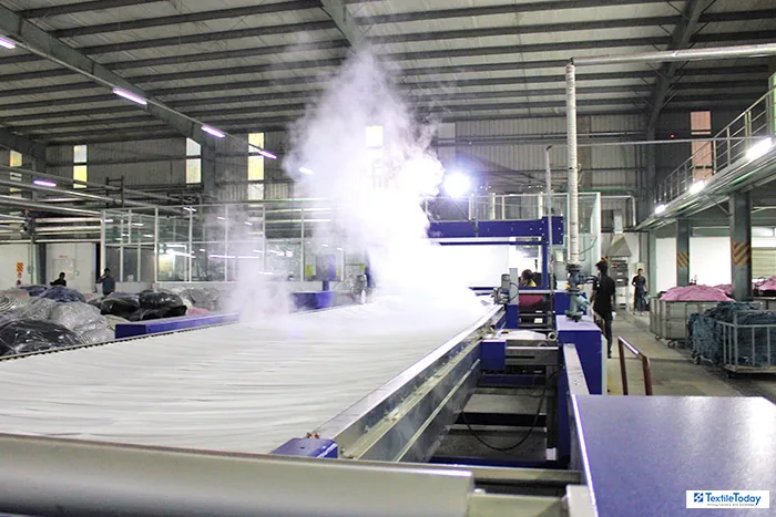 Bangladesh garment cutting and fabric handling line