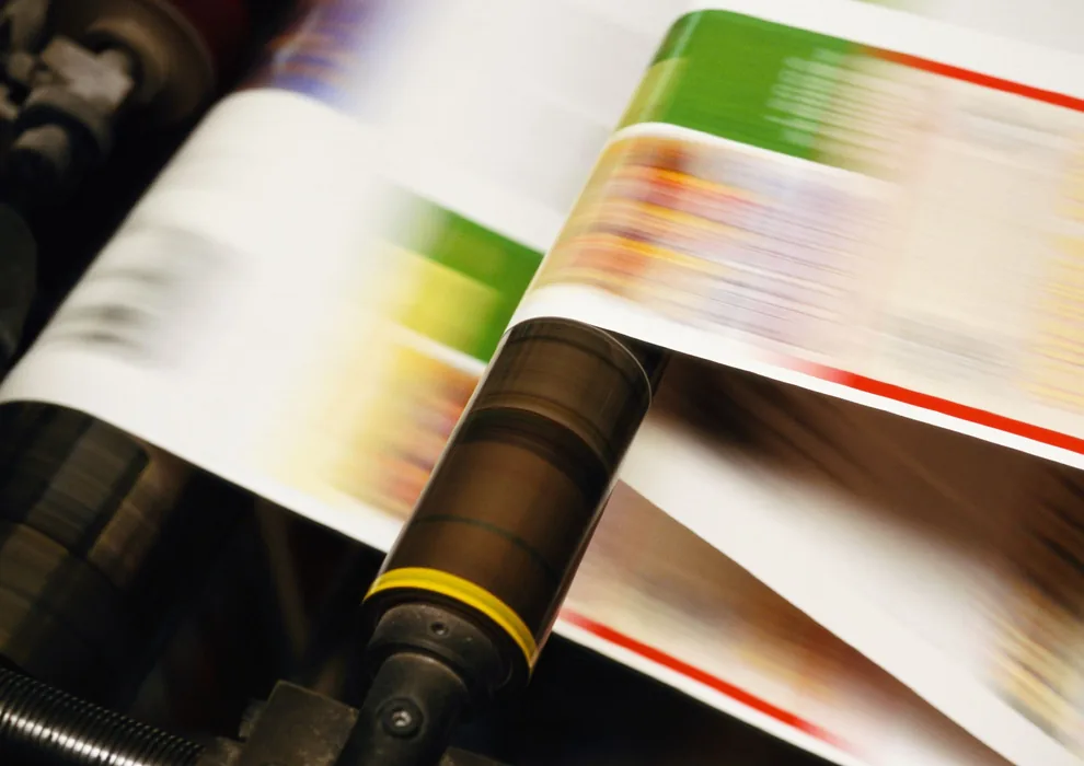 Garment printing production detail