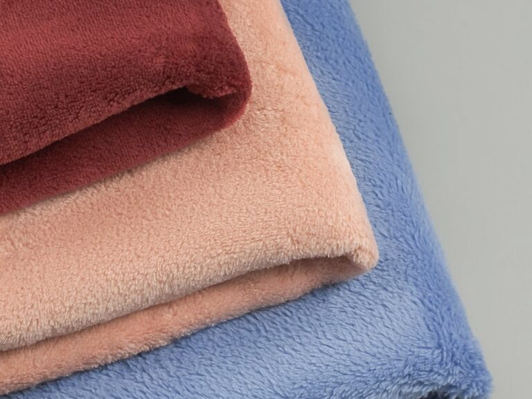 Brushed fleece surface detail