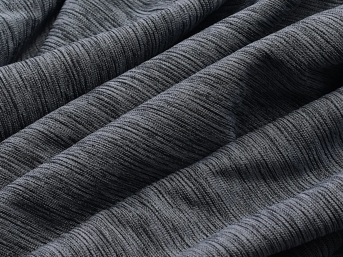 Real jersey fabric detail for T-shirt programs